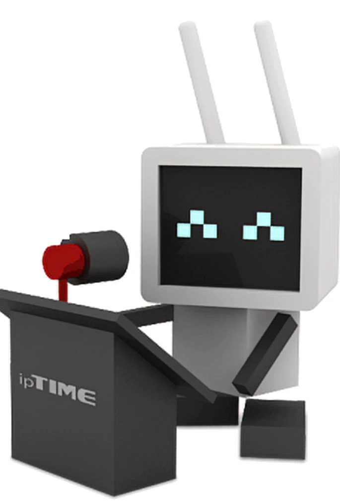 ipTIME 마스코트